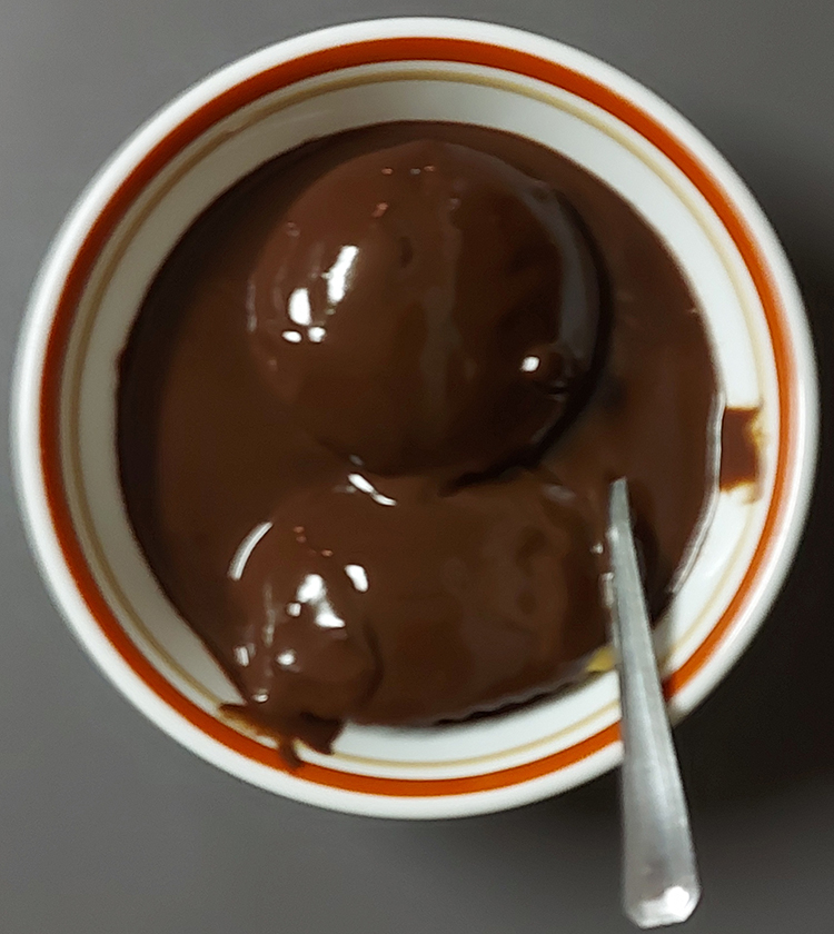Peanut Butter Cupcakes Covered in Chocolate Pudding